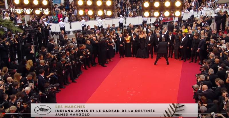 Cannes Red Carpet Indiana Jones (jederzeit online)