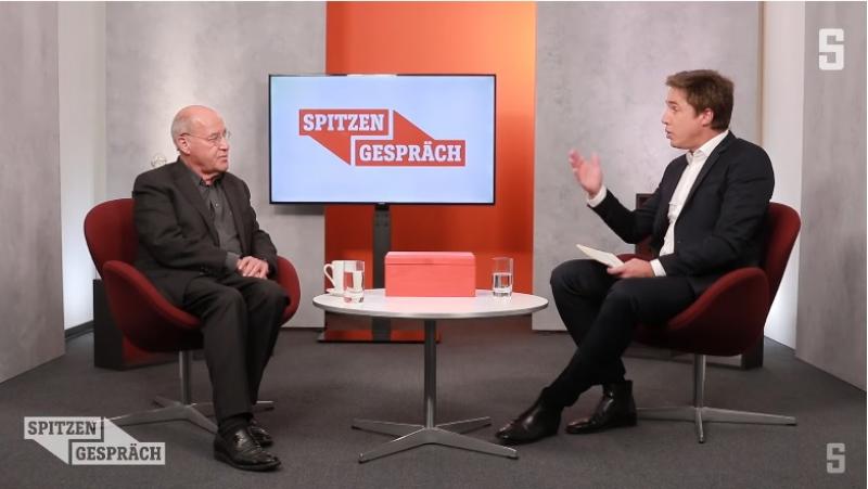 Gregor Gysi im »Spitzengespräch« über Rot-Rot-Grün, Verteidigungshaushalt und Nawalny