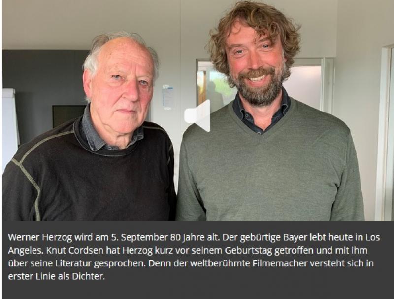 Werner Herzog wird 80 ! (Hörtipp, jederzeit online)