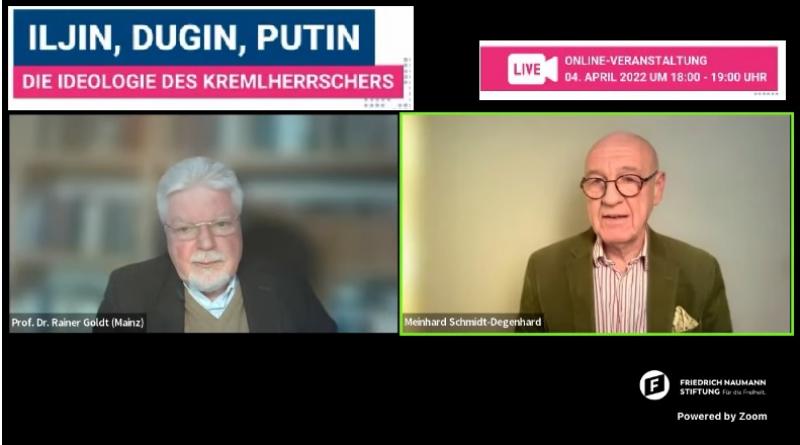  Iljin, Dugin, Putin (jederzeit online)