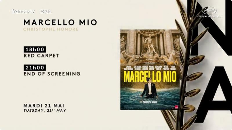 The official Live of the Festival de Cannes 2024 (21. Mai) (jederzeit online)