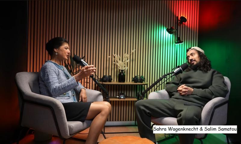  Sahra Wagenknecht & Salim Samatou (jederzeit online)