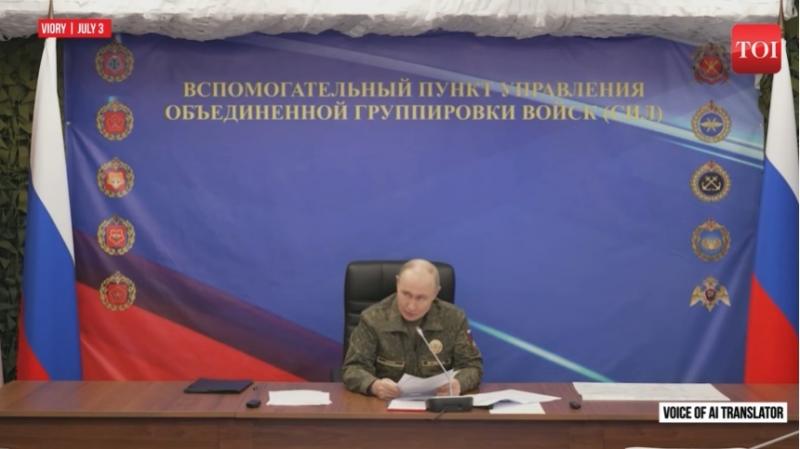 Putins Rede aus dem Führerbunker am 8. Juli 2026 ! (jederzeit online)
