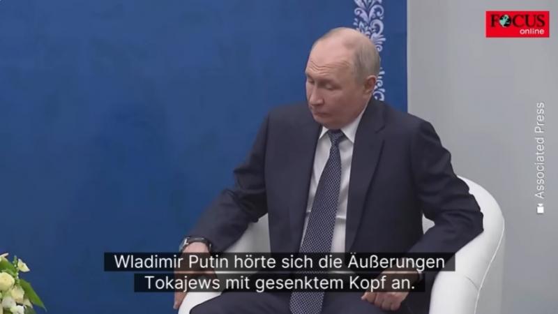 Überraschung: Kasachstan-Präsident Tokajew fordert Putin zu Kriegsende auf. (jederzeit online)